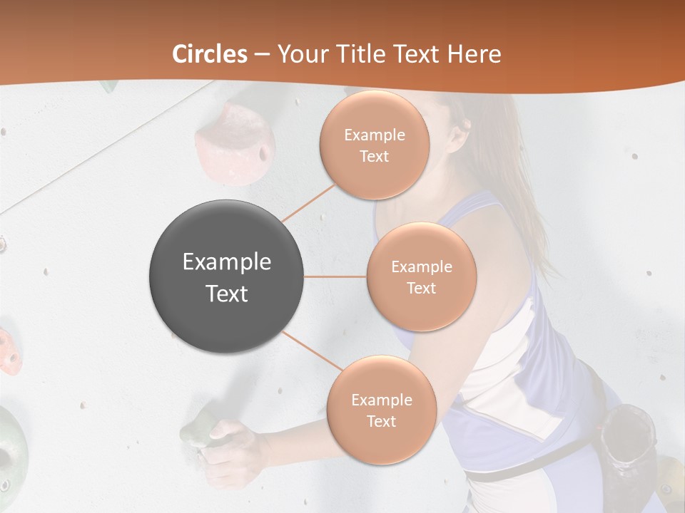 Girl Risk Wall PowerPoint Template