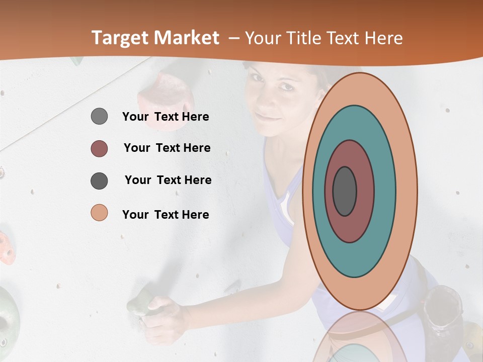 Girl Risk Wall PowerPoint Template