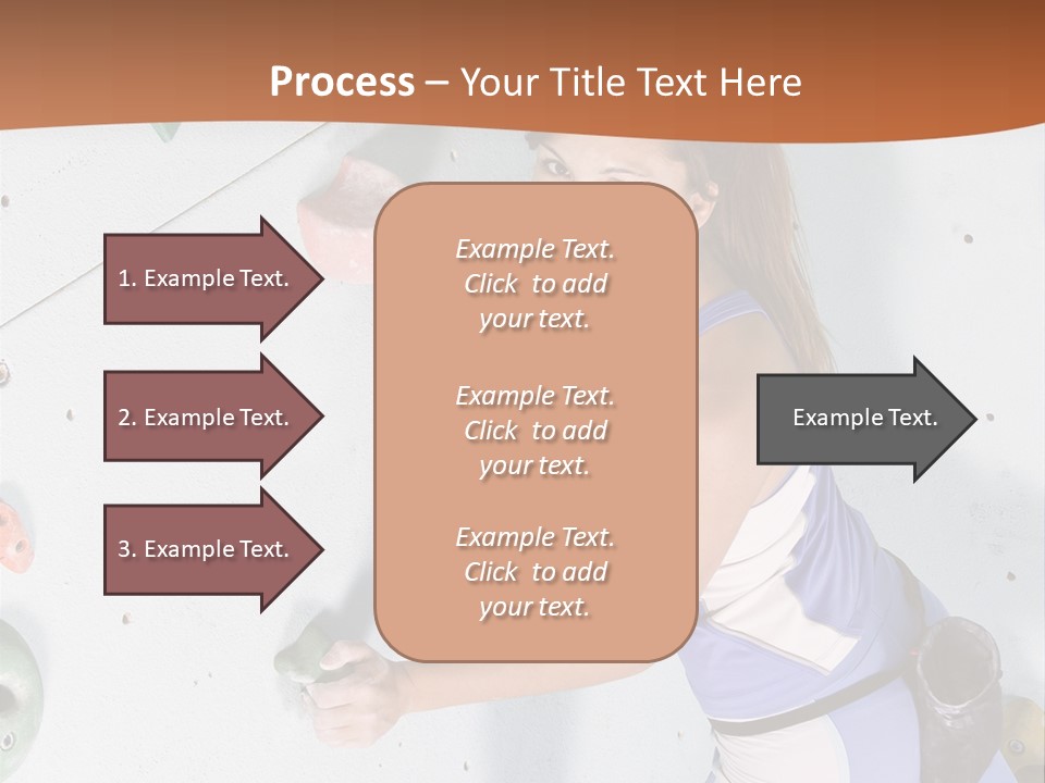 Girl Risk Wall PowerPoint Template