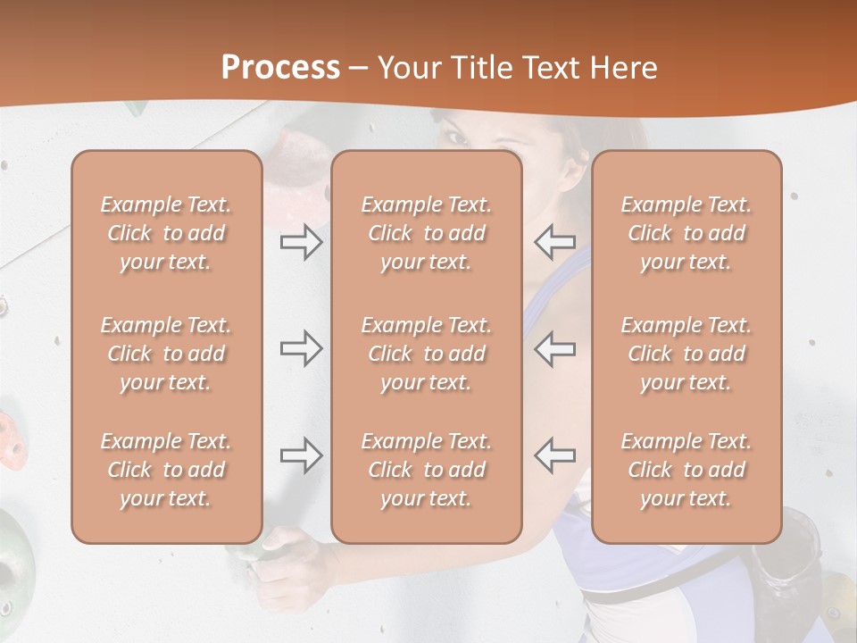 Girl Risk Wall PowerPoint Template