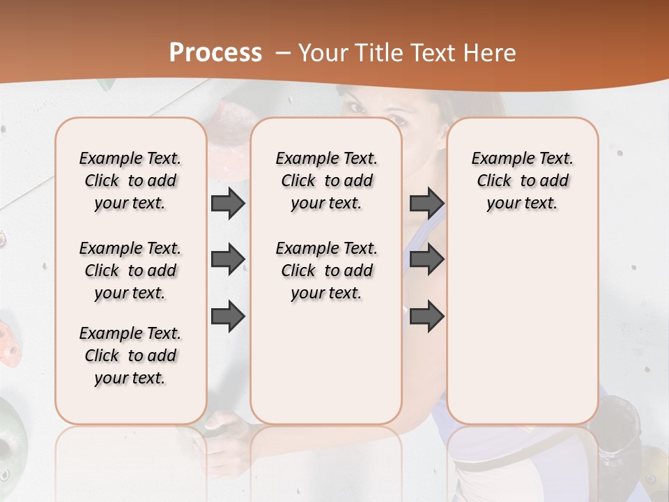 Girl Risk Wall PowerPoint Template