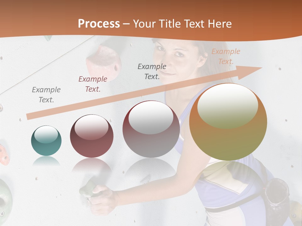 Girl Risk Wall PowerPoint Template