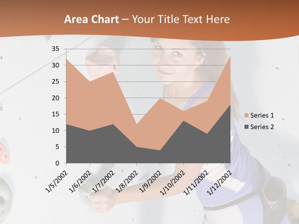 Girl Risk Wall PowerPoint Template