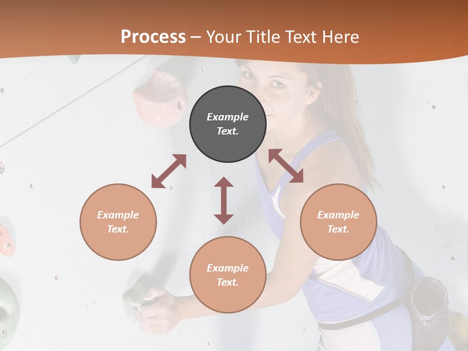 Girl Risk Wall PowerPoint Template