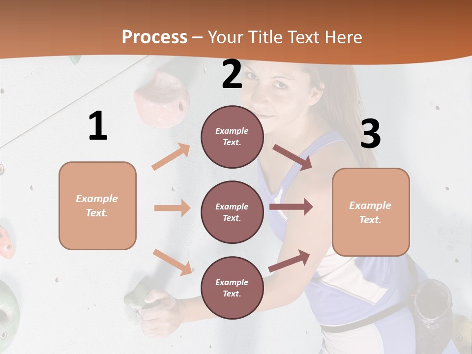 Girl Risk Wall PowerPoint Template