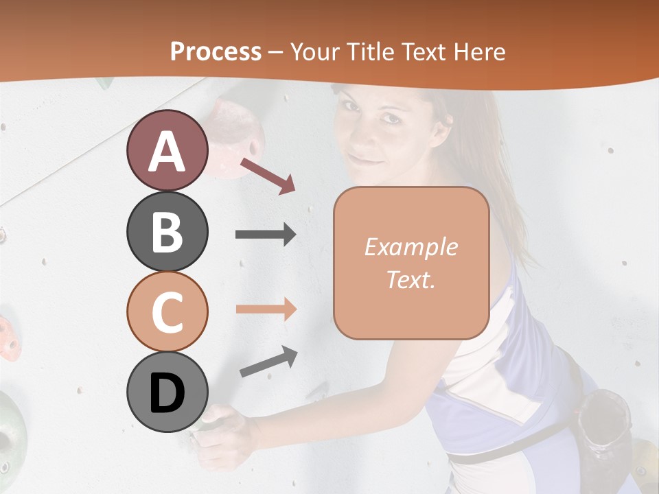 Girl Risk Wall PowerPoint Template