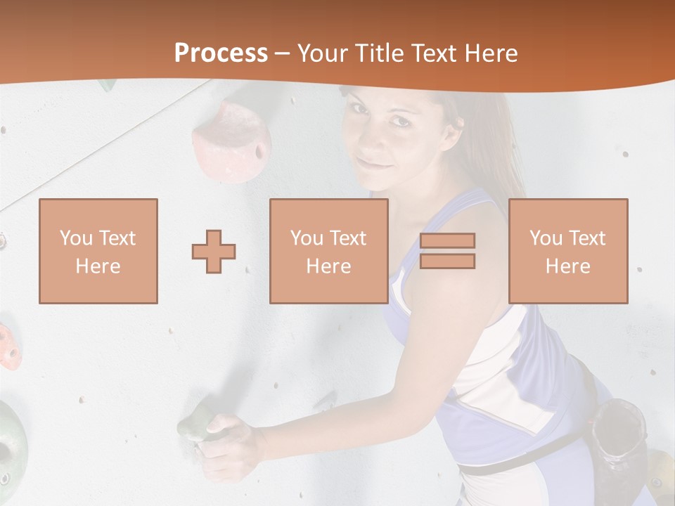 Girl Risk Wall PowerPoint Template