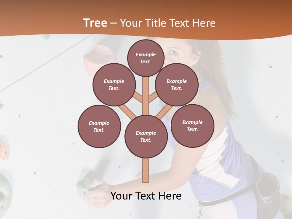 Girl Risk Wall PowerPoint Template