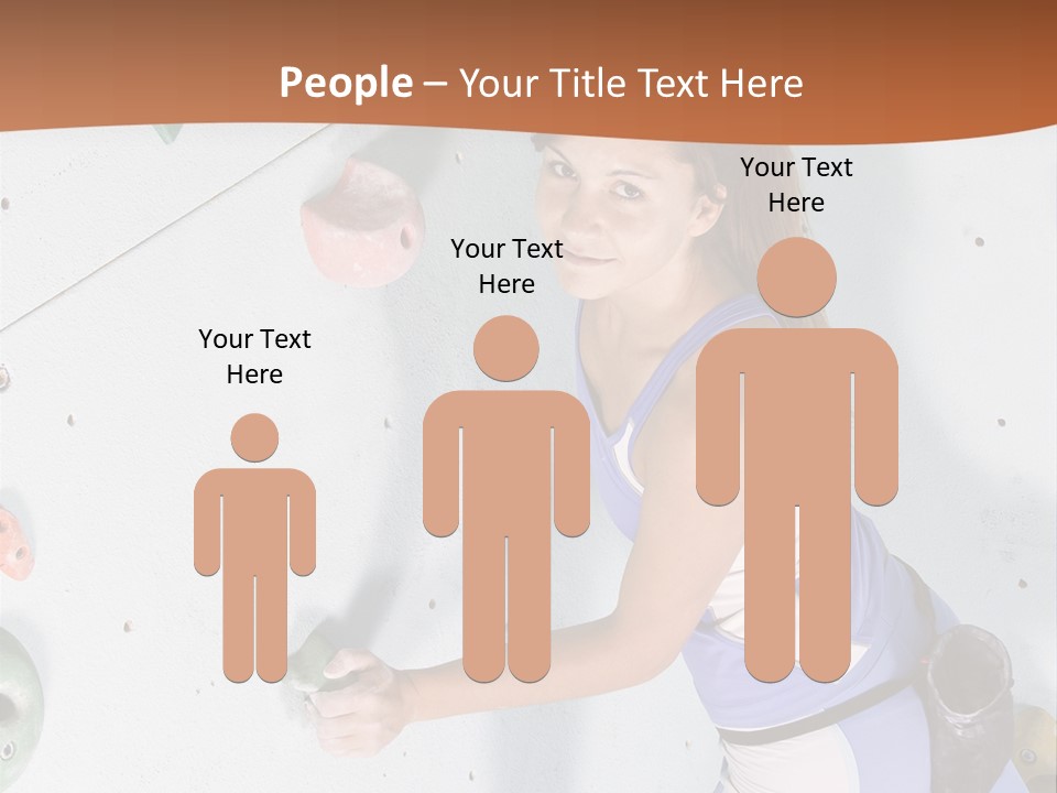 Girl Risk Wall PowerPoint Template