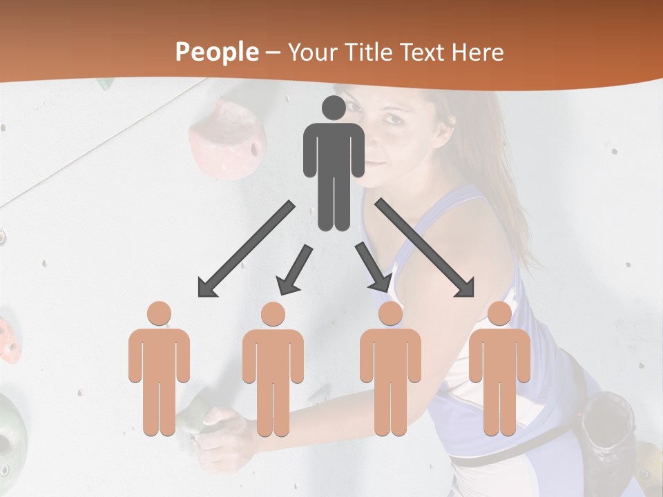 Girl Risk Wall PowerPoint Template