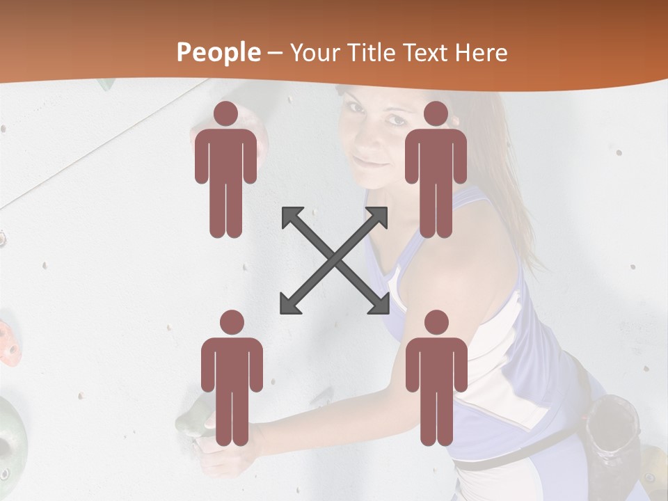 Girl Risk Wall PowerPoint Template