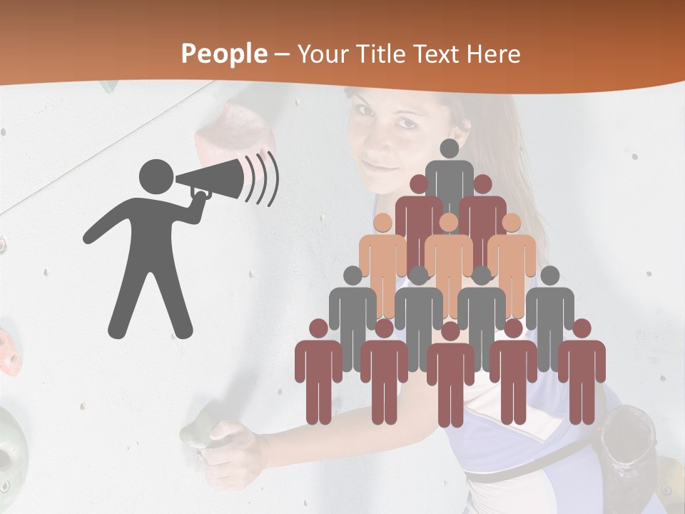 Girl Risk Wall PowerPoint Template