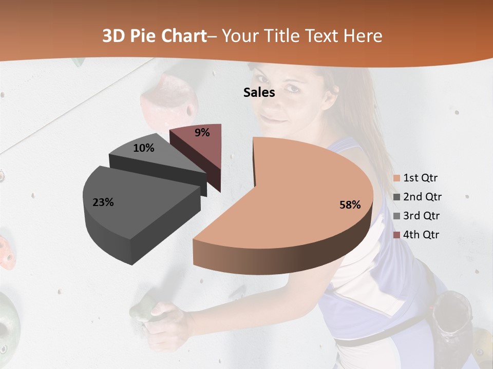 Girl Risk Wall PowerPoint Template