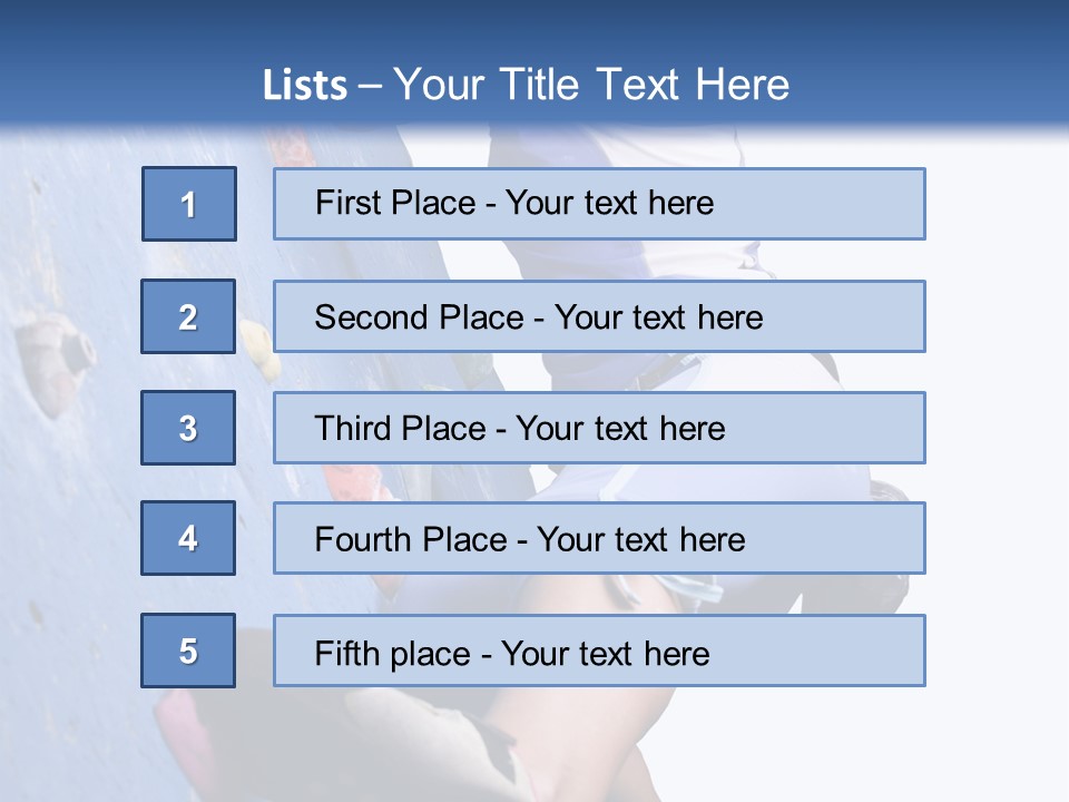 Rock Workout Rescue PowerPoint Template