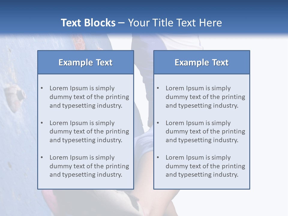 Rock Workout Rescue PowerPoint Template