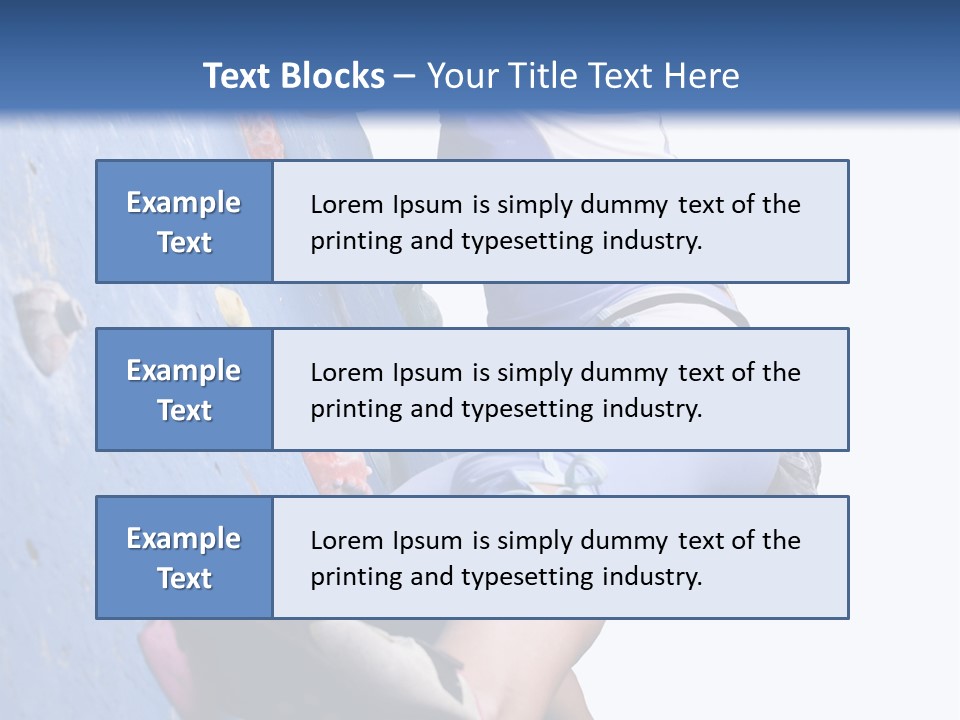 Rock Workout Rescue PowerPoint Template