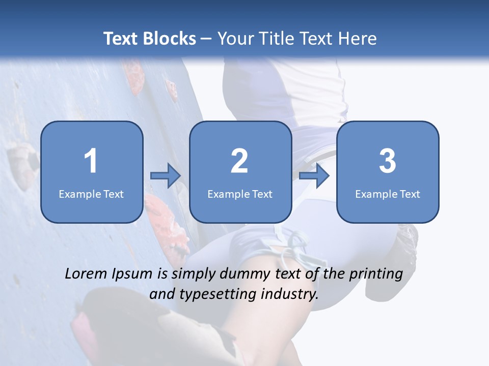 Rock Workout Rescue PowerPoint Template