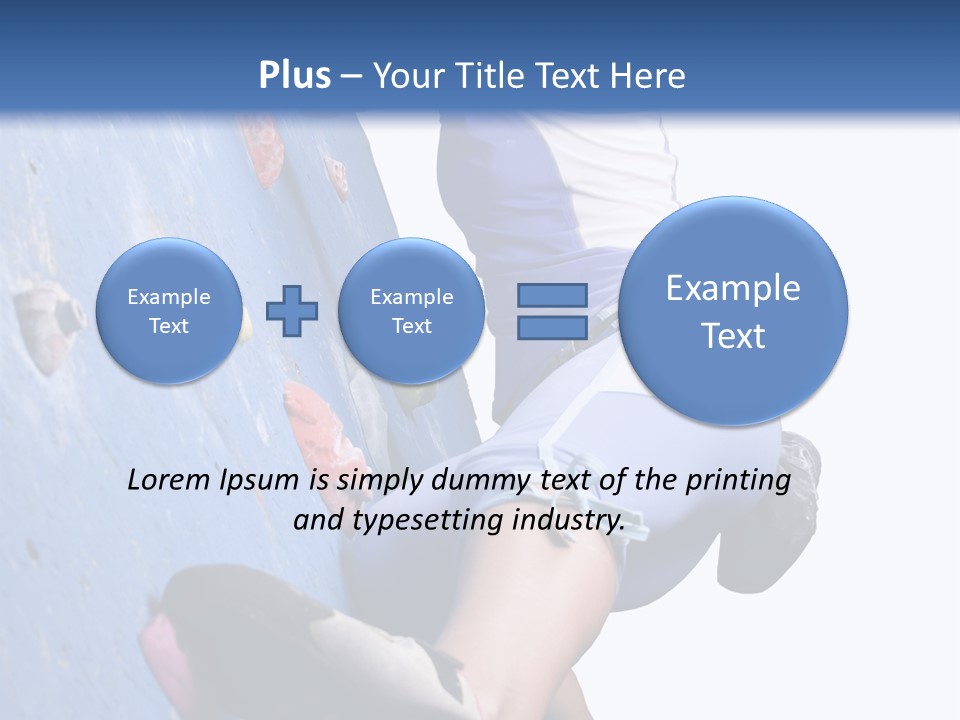 Rock Workout Rescue PowerPoint Template