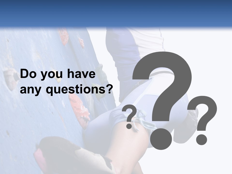 Rock Workout Rescue PowerPoint Template