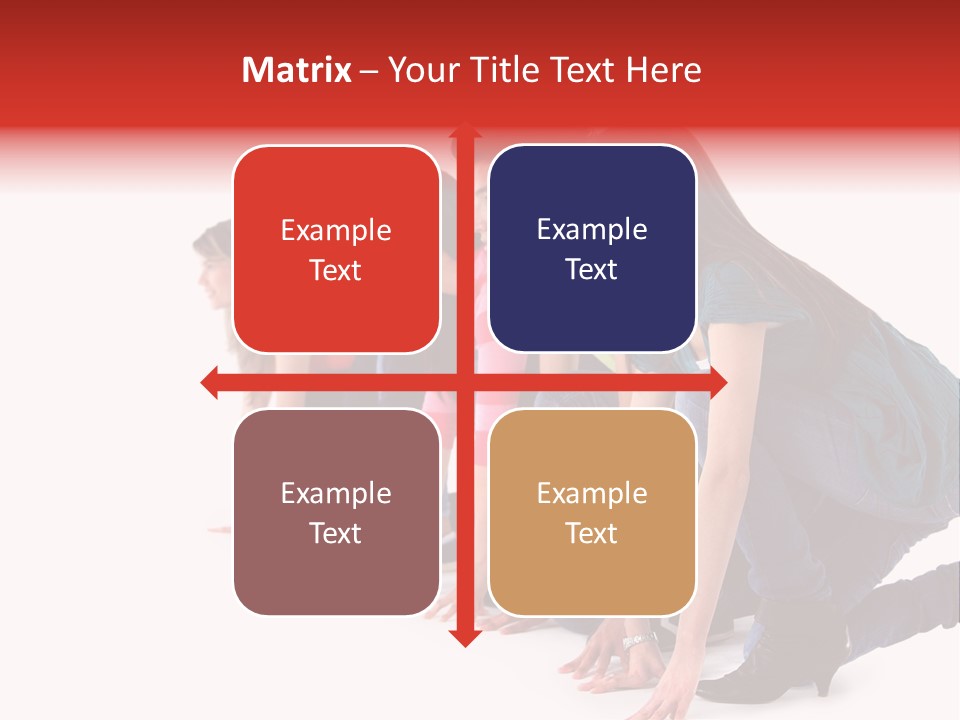 Young White Men PowerPoint Template