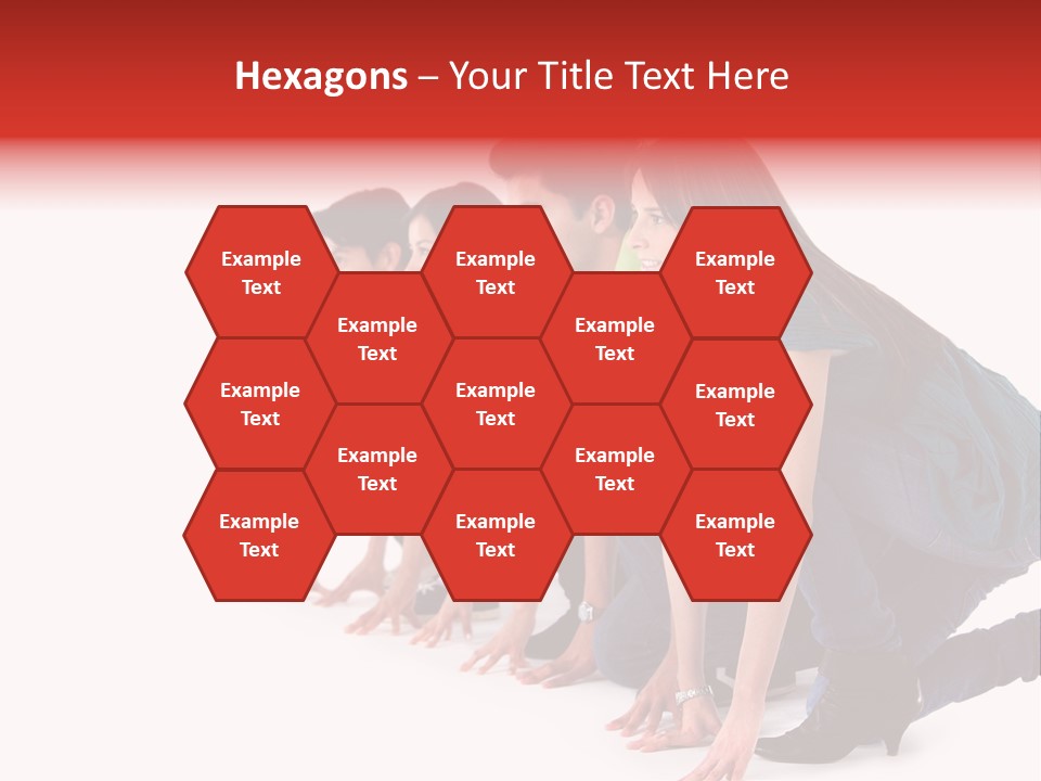 Young White Men PowerPoint Template