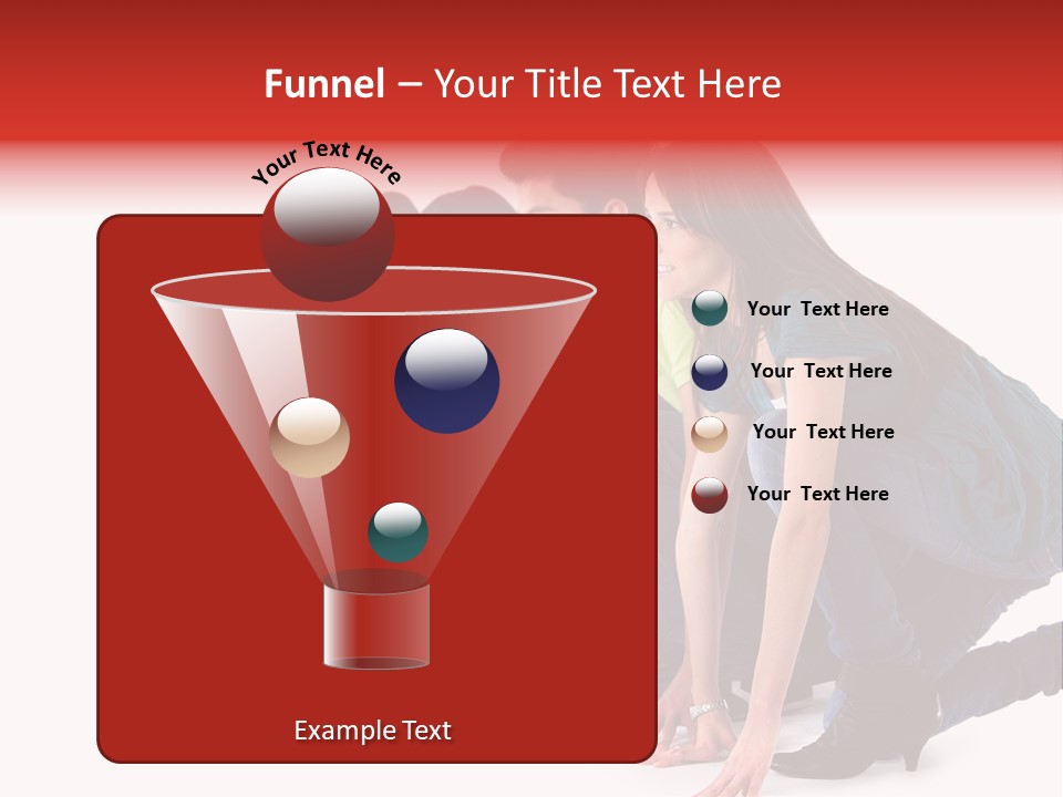 Young White Men PowerPoint Template