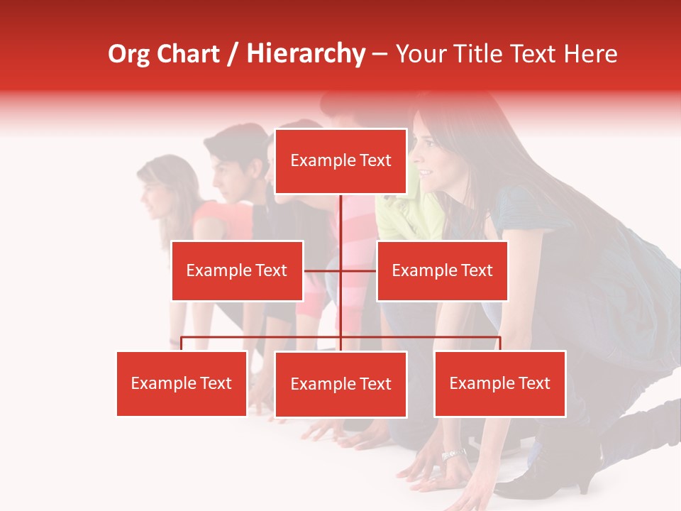 Young White Men PowerPoint Template
