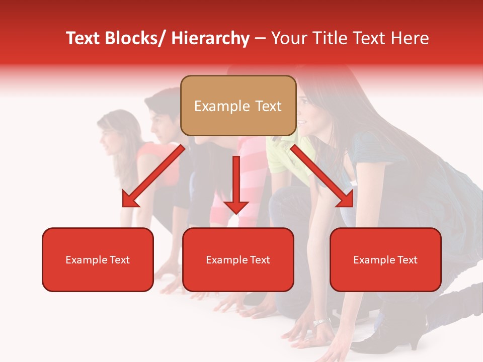Young White Men PowerPoint Template