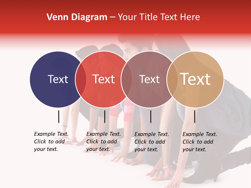 Young White Men PowerPoint Template