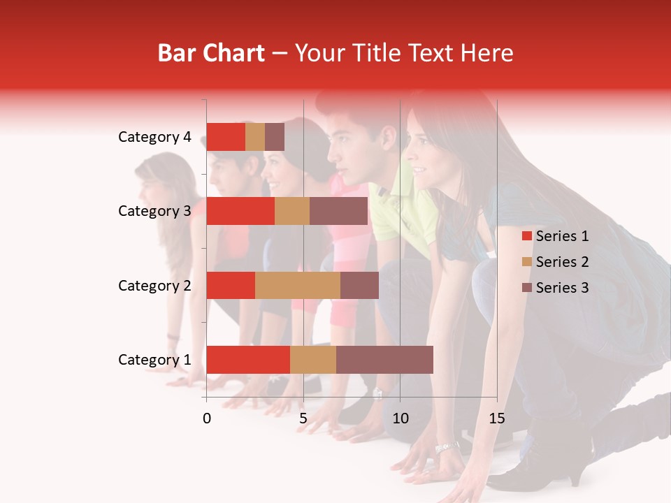Young White Men PowerPoint Template