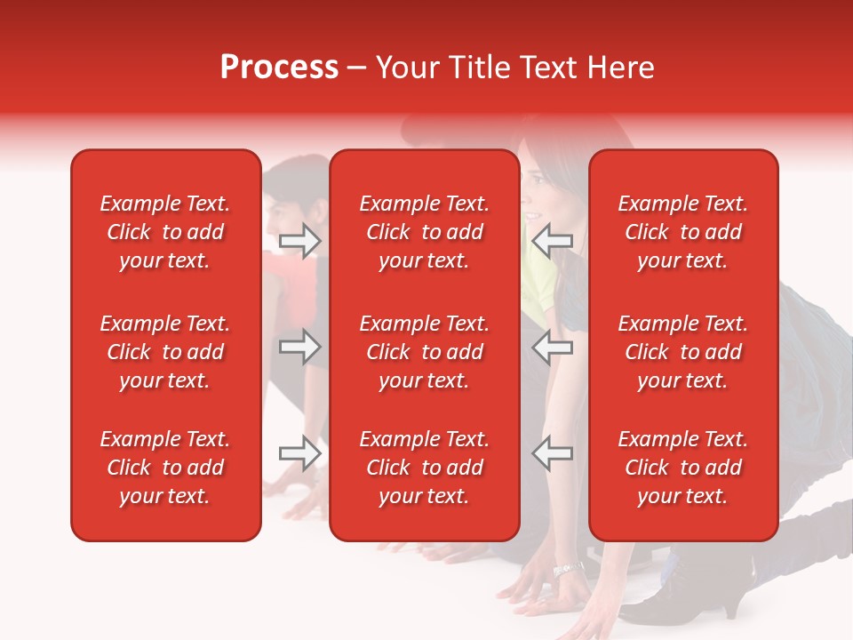 Young White Men PowerPoint Template
