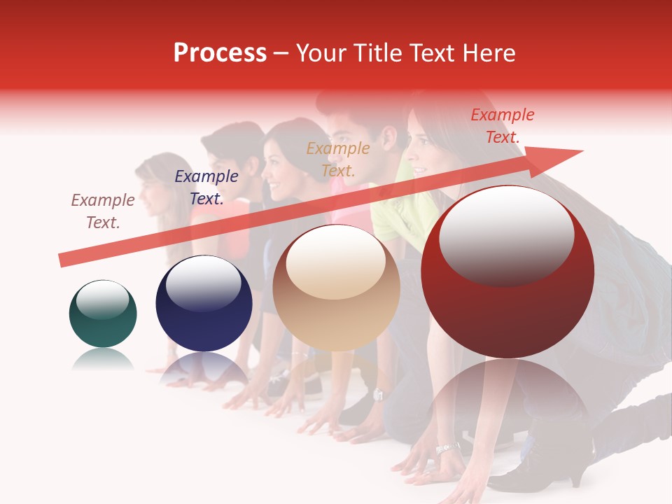 Young White Men PowerPoint Template