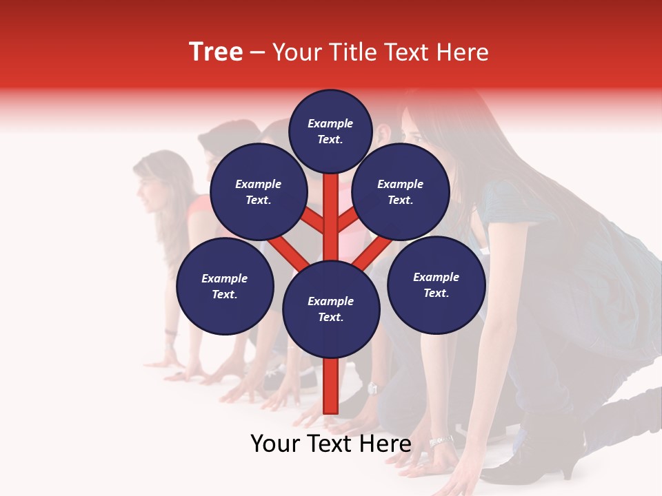 Young White Men PowerPoint Template