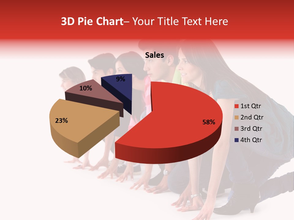Young White Men PowerPoint Template