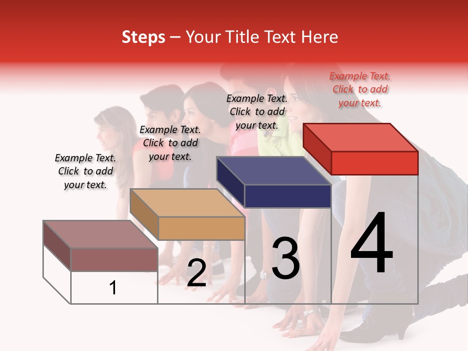 Young White Men PowerPoint Template