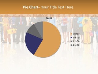 A Group Of People Standing Next To Each Other PowerPoint Template