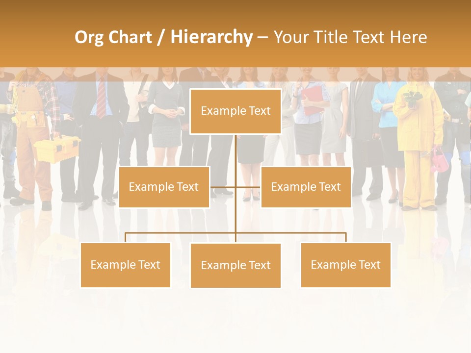 A Group Of People Standing Next To Each Other PowerPoint Template