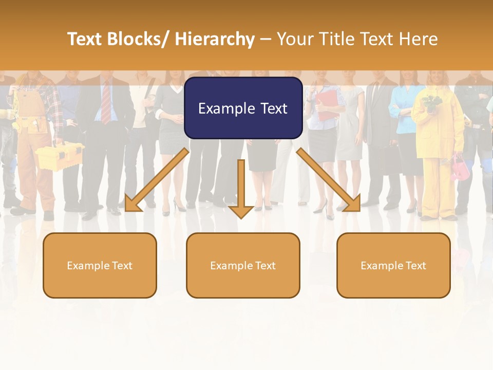 A Group Of People Standing Next To Each Other PowerPoint Template