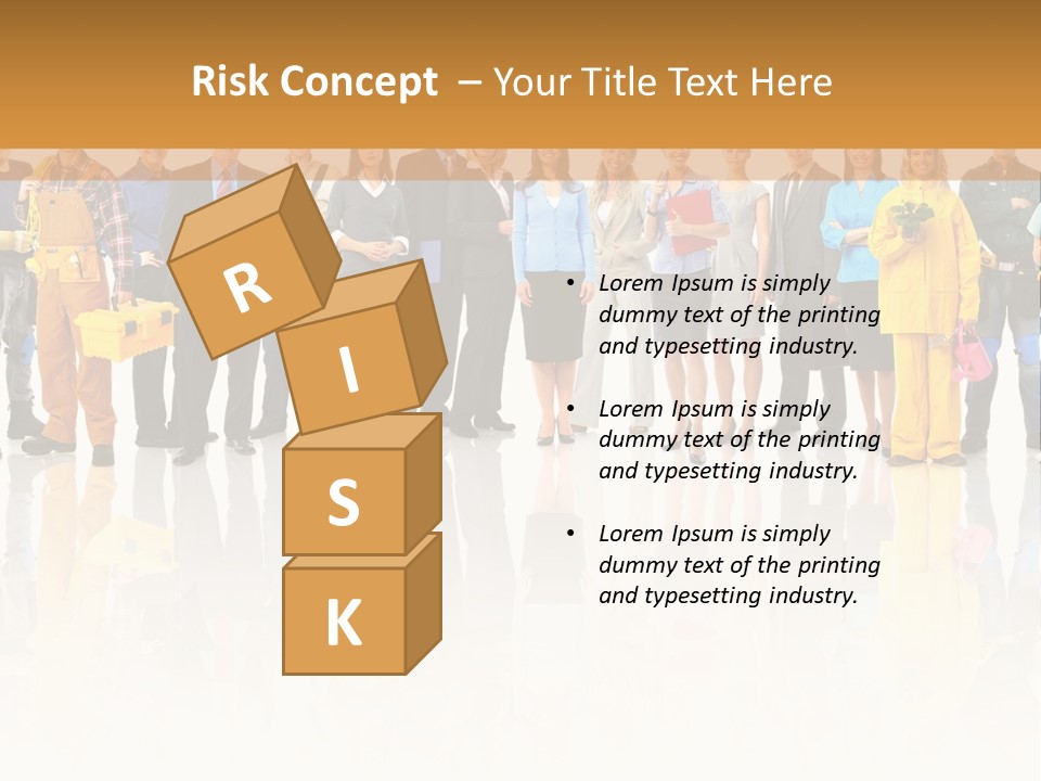 A Group Of People Standing Next To Each Other PowerPoint Template