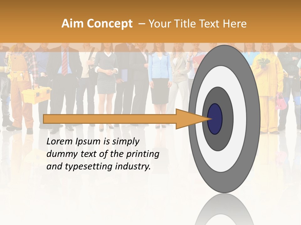 A Group Of People Standing Next To Each Other PowerPoint Template