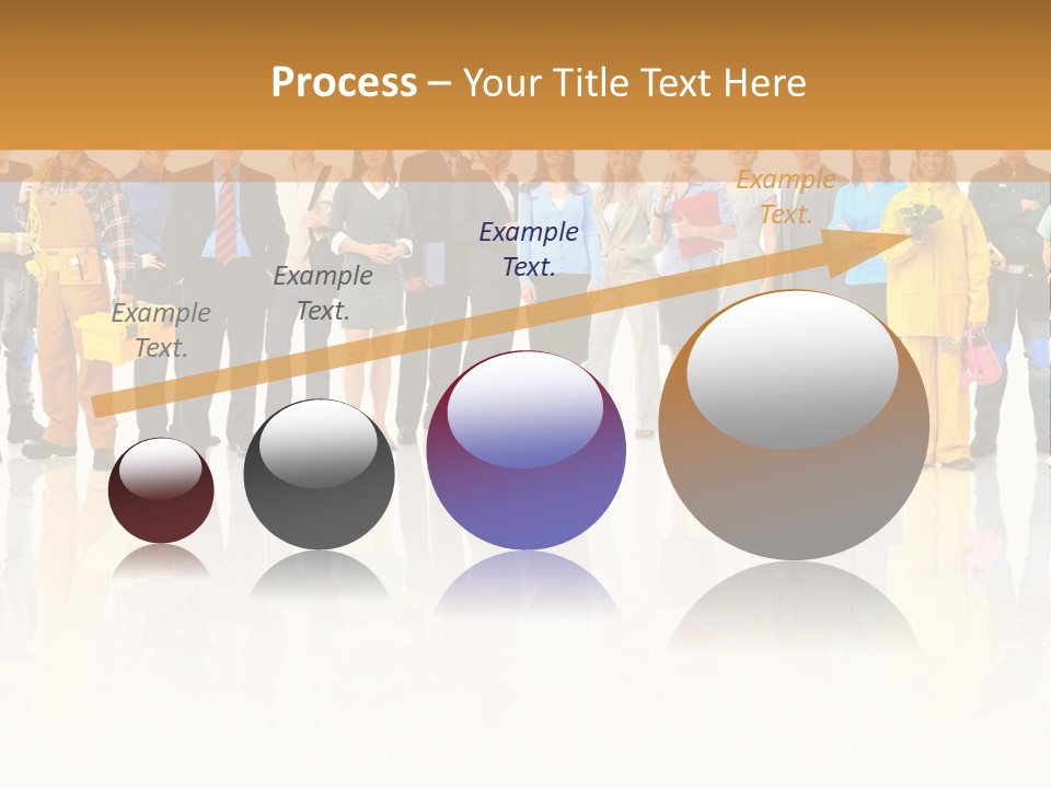 A Group Of People Standing Next To Each Other PowerPoint Template