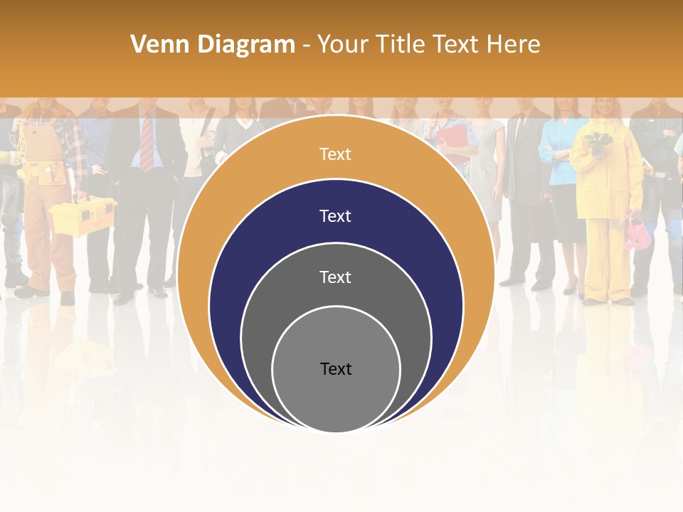 A Group Of People Standing Next To Each Other PowerPoint Template