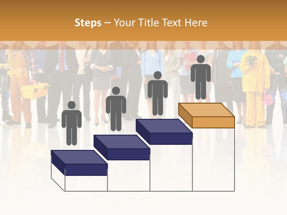 A Group Of People Standing Next To Each Other PowerPoint Template