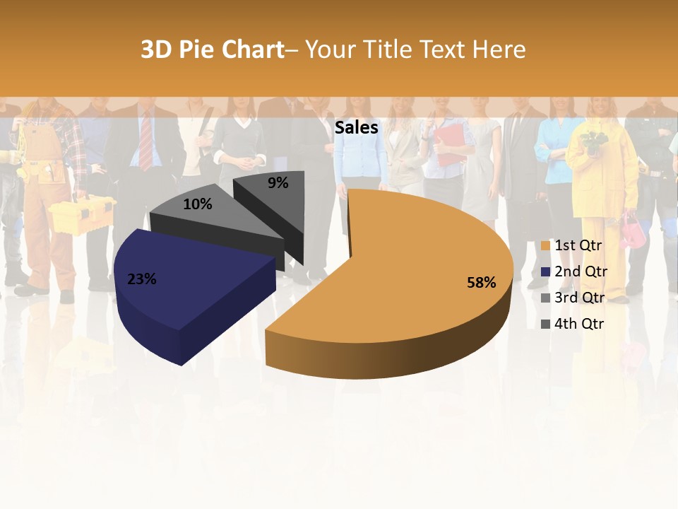A Group Of People Standing Next To Each Other PowerPoint Template
