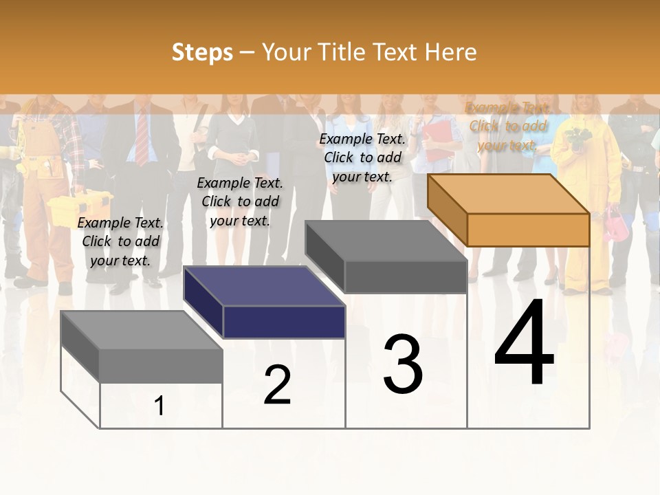 A Group Of People Standing Next To Each Other PowerPoint Template