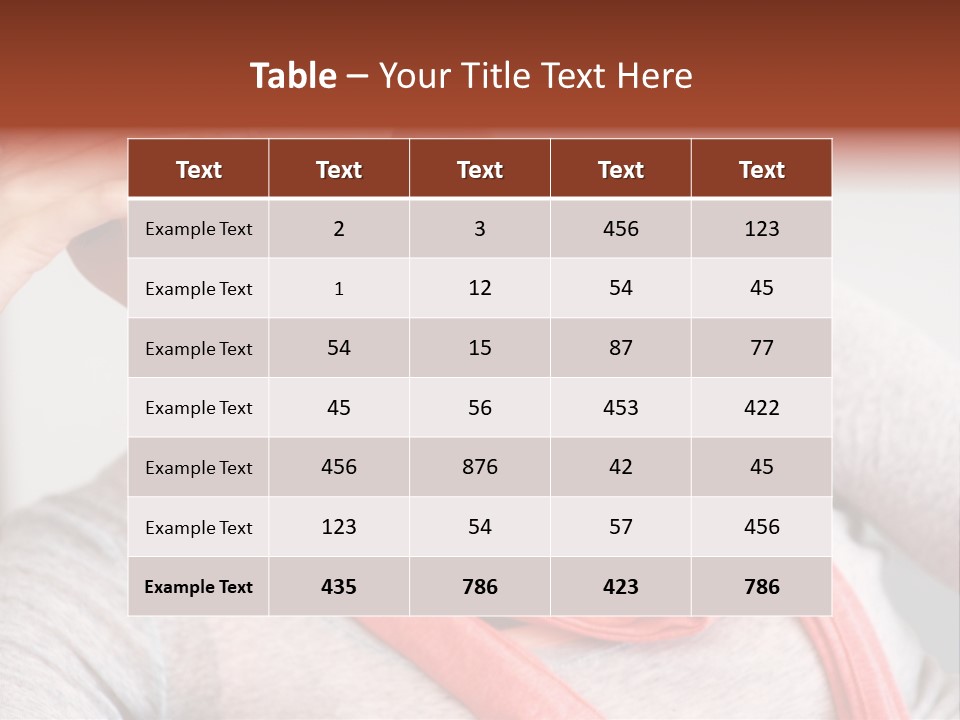 A Woman Holding Her Head In Her Hands PowerPoint Template