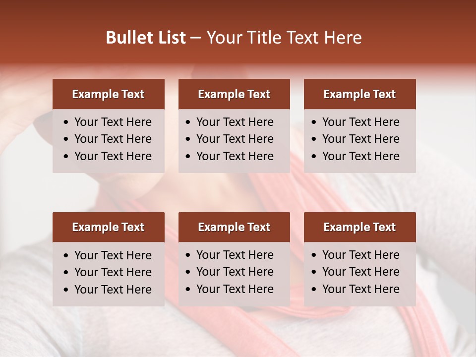 A Woman Holding Her Head In Her Hands PowerPoint Template