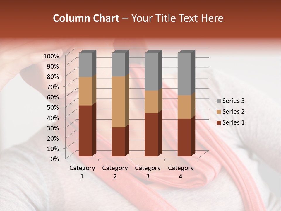 A Woman Holding Her Head In Her Hands PowerPoint Template