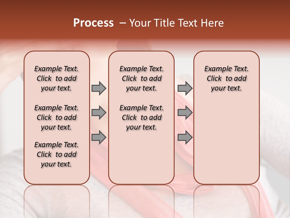 A Woman Holding Her Head In Her Hands PowerPoint Template