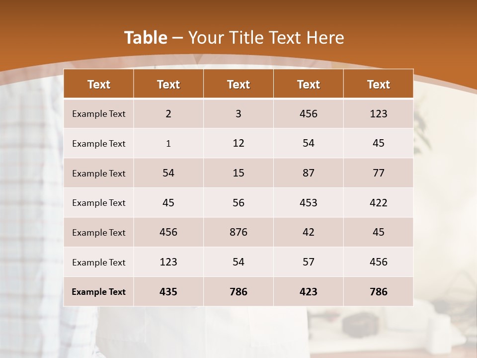 A Man In A White Lab Coat Is Talking To Another Man In A White Coat PowerPoint Template